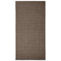vidaXL Koberec prírodný sisal 100x200 cm hnedý