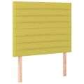 vidaXL Boxspring posteľ s matracom zelená 100x200 cm látka