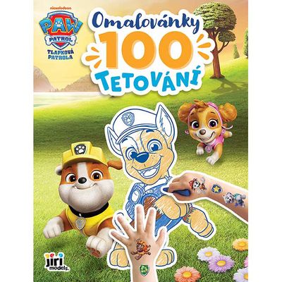 Omaľovánky a 100 tetovaní Tlapková patrola