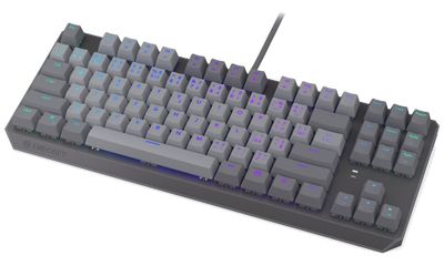 Endorfy mechanická klávesnice Thock V2 TKL / drátová / ARGB /  red sw. / USB / CZ/SK layout Klávesnice, herní, drátová, mechanická, Endorfy Red, CZ/SK layout, TKL, ARGB, hliníková konstrukce, USB, šedá