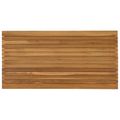 vidaXL Vrchná doska 110 x 55 x 3,5 cm Obdĺžnikový Husté teakové drevo