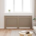 vidaXL Kryt na radiátor 172x19x81,5 cm, MDF