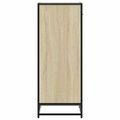 vidaXL Regál na topánky dub sonoma 48x38x97,5 cm spracované drevo