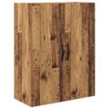 vidaXL Highboard 2 ks Staré drevo 69,5 x 34 x 180 cm Kompozitné drevo