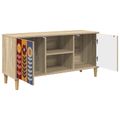 vidaXL TV skrinka ESSEN 102 x 33 x 50 cm Sonoma Kompozitné drevo