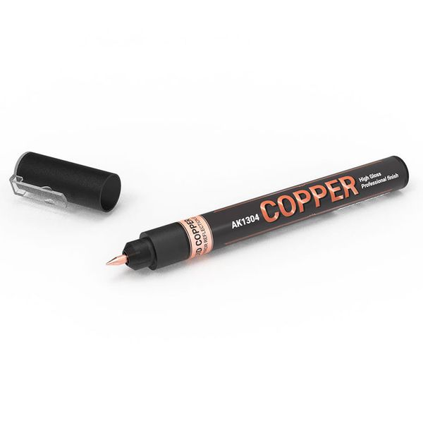 AK Interactive: Metallic Liquid Marker - Copper