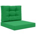 vidaXL Vankúš na vonkajšiu pohovku Polyester Zelená 60 x 60 cm