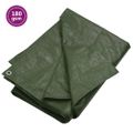 vidaXL Plachta 180 g/m² 3x4 m zelená HDPE