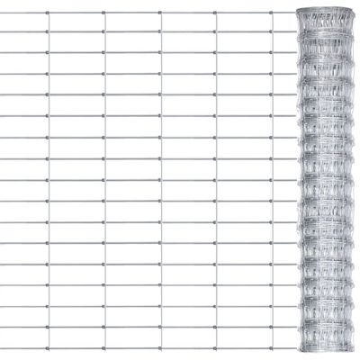 vidaXL Záhradný plot pozinkovaná oceľ 50x0,8 m strieborný