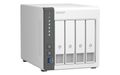 QNAP TS-433-4G (ARM 4core 2,0GHz, 4GB RAM, 4x SATA, 1x GbE, 1x 2,5GbE, 2x USB 2.0, 1x USB 3.2) Sítové úložište NAS, 4× 2,5"/3,5" SATA III, quad-core 2,0GHz, 4GB RAM, 2× LAN, 2× USB 2.0, 1× USB 3.2 Gen1, bílé