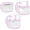 vidaXL Záhradná súprava gaučov 8 ks Prírodná a svetlosivá