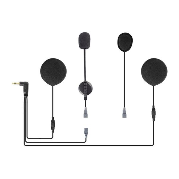 Slúchadlá do motocyklovej prilby s 3,5 mm konektorom pre interkom Q7 EJEAS HIFI-M2