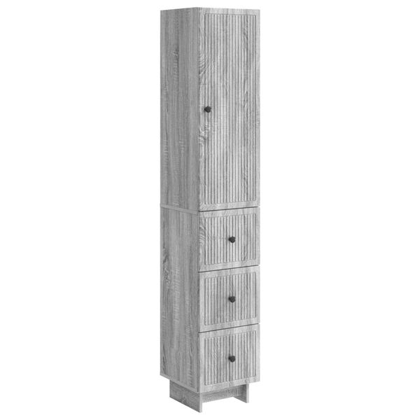 vidaXL Sada skríň 2 pcs 33 x 34,5 x 90 cm Kompozitné drevo