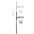 vidaXL Basketbalový stojan priehľadný 216-250 cm polykarbonát