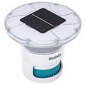 Bestway Plávajúce solárne svetlo s LED pásikmi Biela Ø 7,6 cm PC a ABS