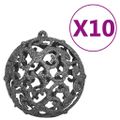 vidaXL Umelý vianočný stromček Zelená 180 cm PVC, oceľ a plast