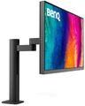 BenQ/PD2706UA/27"/IPS/4K UHD/60Hz/5ms/Black/3R LED monitor, 27", IPS, 4K Ultra HD 3840×2160, 16:9, 250cd/m2, 1200:1, 5ms, HDMI, DisplayPort, USB-C, 3× USB, PIVOT, repro, en. tř