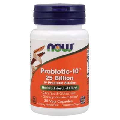 Probiotikum -10™ - NOW Foods, 30 kaps.
