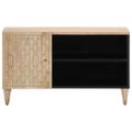 vidaXL TV skrinka 80x31x46 cm, mangový masív