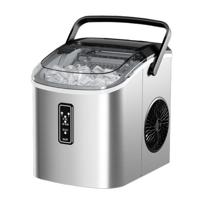 Výrobník ľadu Euhomy IM08, 1,2 l, 12 kg (strieborný)