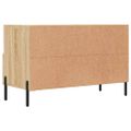 vidaXL TV skrinka dub sonoma 80x36x50 cm spracované drevo