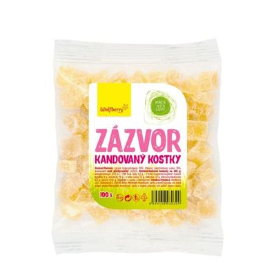 Kandizovaný zázvor - Wolfberry