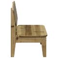 VidaXL záhradné stoličky 2 ks 60x52,5x72cm impregnované drevo borovica