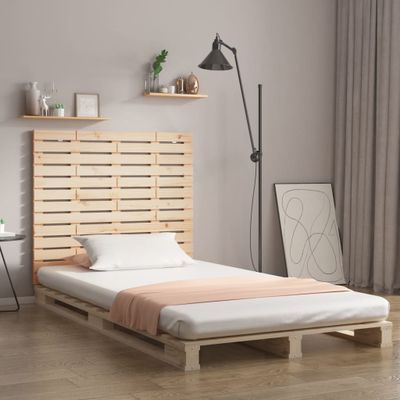 vidaXL Nástenné čelo postele 146x3x91,5 cm masívna borovica