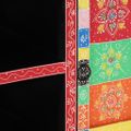vidaXL TV skrinka 100 x 35 x 50 cm Viacfarebný Masívne mango drevo