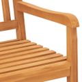 vidaXL 3-miestna záhradná lavička so stolíkom 150 cm tíkový masív