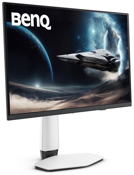 BENQ Mobiuz 26,5" OLED EX271QZ/ 2560x1440/1,5mil:1/ 0,03ms/500Hz/ HDMI/ DP/USB-C /černý Monitor, 26,5" QD-OLED, 2560×1440, 500Hz, 0,03ms, HDR True Black 500, 99% P3, FreeSync Premium Pro, dálkové ovládání, eARC
