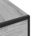 vidaXL Nočný stolík Sivý Sonoma 40 x 27 x 76 cm Kompozitné drevo