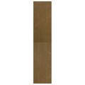 vidaXL Knižnica/deliaca stena medovo-hnedá 40x30x135,5 cm masívna borovica
