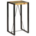 vidaXL Barový stôl 60x55x110 cm masívne recyklované drevo