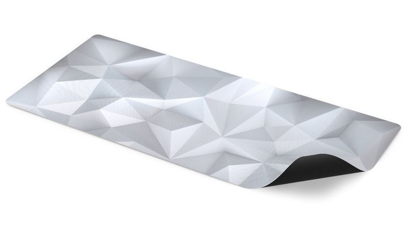 Endorfy podložka na stůl Crystal XL Onyx White / 900×400×3 mm / voděodolná / bílá Podložka pod myš, herní, 900×400×3mm, vodeodolná, bílá