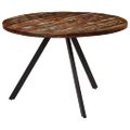 vidaXL Jedálenský stôl 110x75 cm recyklované masívne drevo