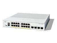 Prepínač - L3 - riadený - 16 x 10/100/1000 (PoE+) + 4 x 10Gb Ethernet SFP+ - Montovateľný do rozvádzača - PoE+ (120 W)