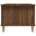 vidaXL Konferenčný stolík hnedý dub 90x50x40 cm kompozitné drevo