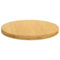vidaXL Stolová doska Ø70x4 cm bambus