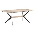 vidaXL Jedálenský stôl 180x90x76 cm mangovníkový masív