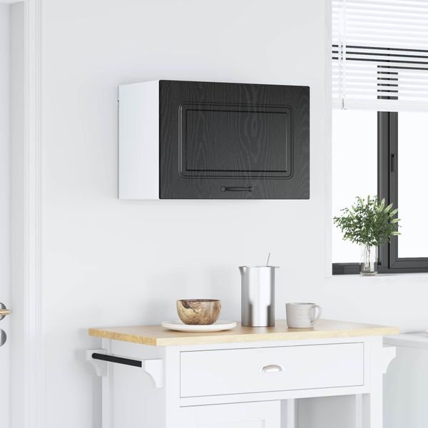 vidaXL Dvierka na umývačku Kalmar Čierny dub 60 x 31 x 40 cm
