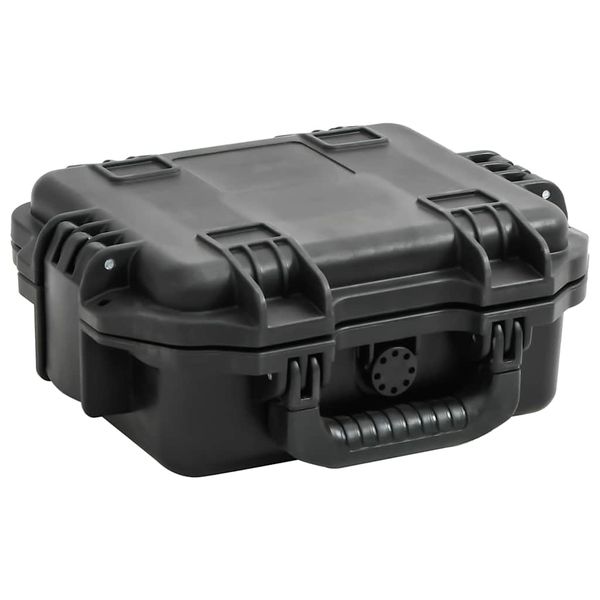 vidaXL Prenosné letové puzdro čierne 30x24,5x12,5 cm PP