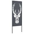 vidaXL Záhradná clona na súkromie Antracit 50 x 140 cm