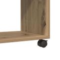 vidaXL Skrinka na kolieskach dub artisan 72x33x42,5cm kompozitné drevo
