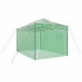 vidaXL Skleník s rýchlo postaviteľným rámom Zelená 290 x 430 x 315 cm