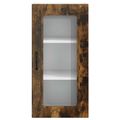 vidaXL Dvierka na umývačku Kalmar Dymová dub 40 x 31 x 80 cm