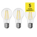 LED žiarovka Filament A CLASS A60 / E27 / 5 W (75 W) / 1 060 lm / neutrálna biela