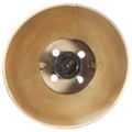 vidaXL Industriálna nástenná lampa mosadzná 90x25 cm E27
