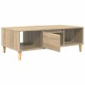 vidaXL Konferenčný stolík Sonoma dub 102 x 55 x 35 cm Kompozitné drevo