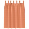 vidaXL Záclony na zatemnenie s krúžkami 2 ks Tehlová 140 x 140 cm